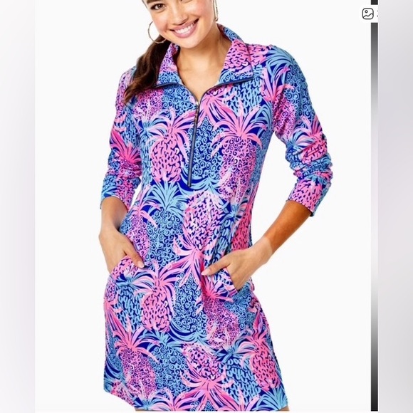 Lilly Pulitzer Dresses & Skirts - Lilly Pulitzer Skipper Popover Dress Size Medium